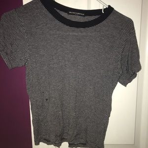 Distressed Brandy Shirt!